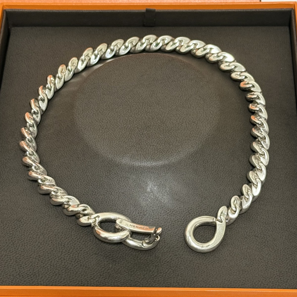 希少】 エルメス トルサード ネックレス シルバー925 ヴィンテージ